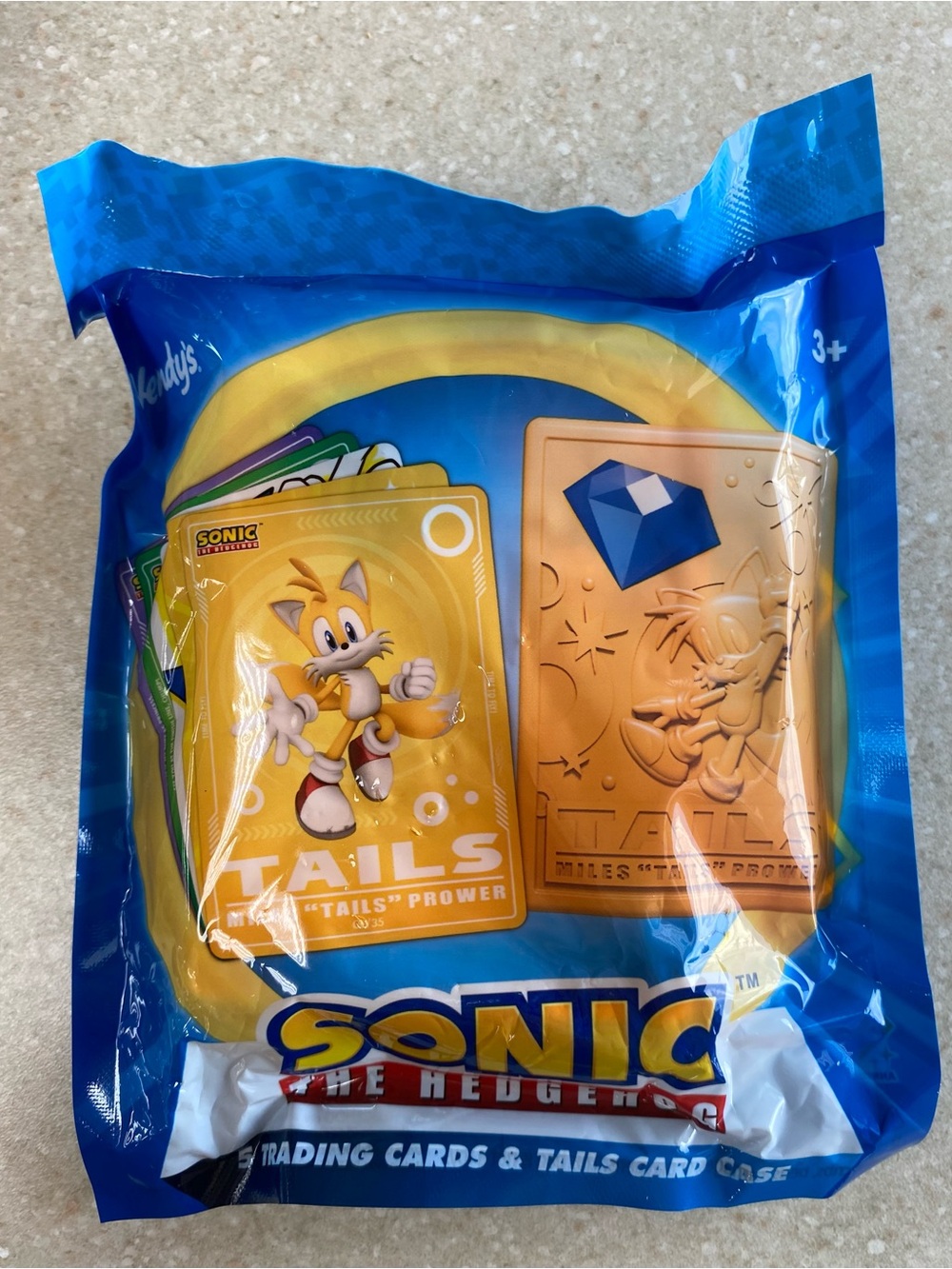Tales Sonic the Hedgehog Wendy’s includes 5 trading cards & case NEW